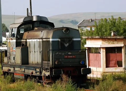 Romania railway 1981