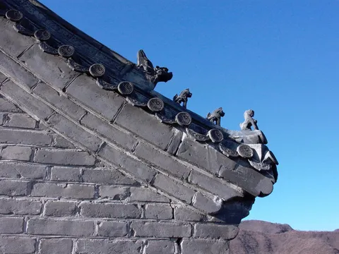 Details guardhouse on the Great wall