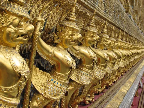 Wat Phra Kaew decoraties