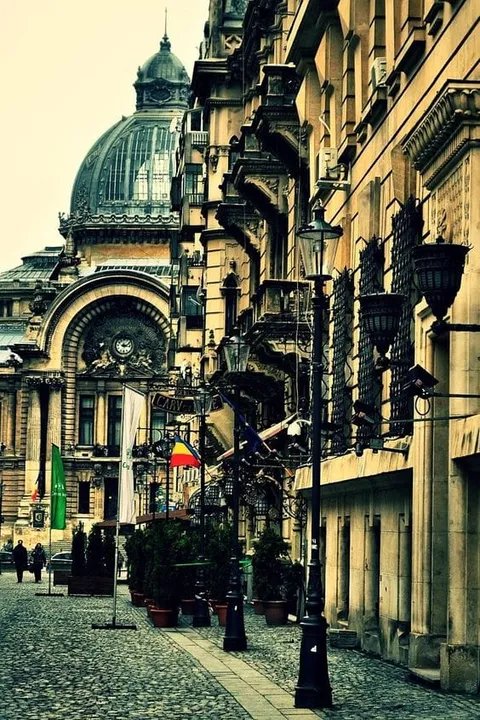 Old street Bucharest